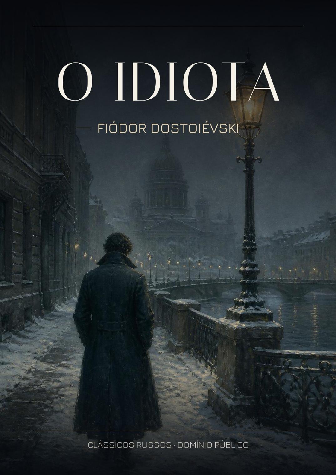 Capa de O Idiota