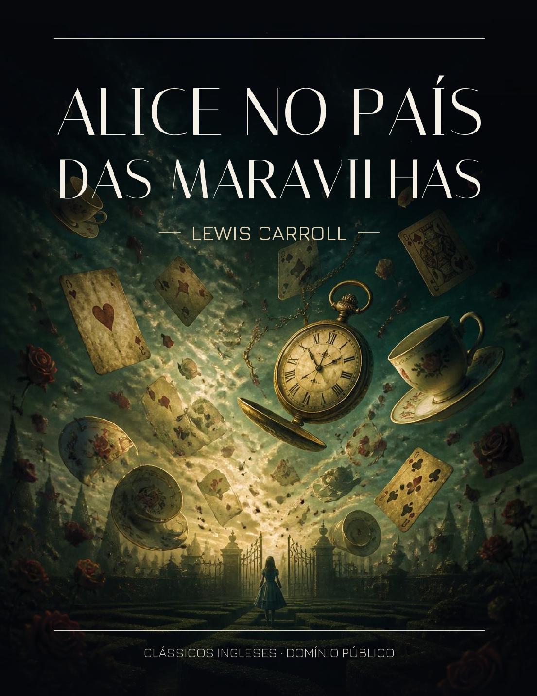 Capa de Alice no País das Maravilhas